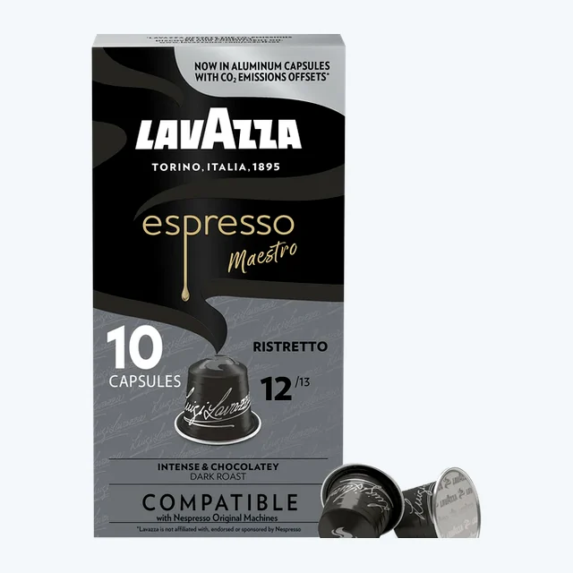 Lavazza -  Espresso Maestro Intensity #12 - Capsules - 10/Bag - Compatible with Nespresso® Machines