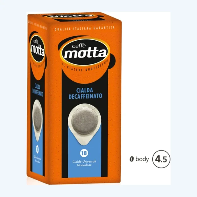 Motta - Decaffeinato E.S.E. Pods - 18 ct