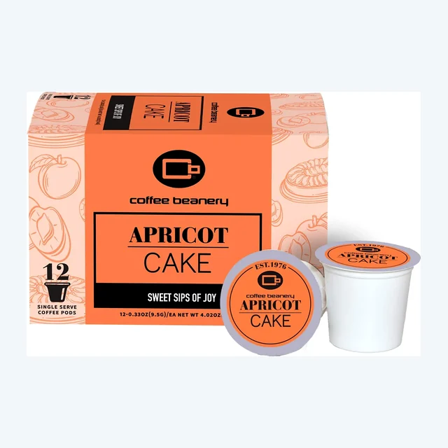 Apricot Cake Flavored Coffee Pods
