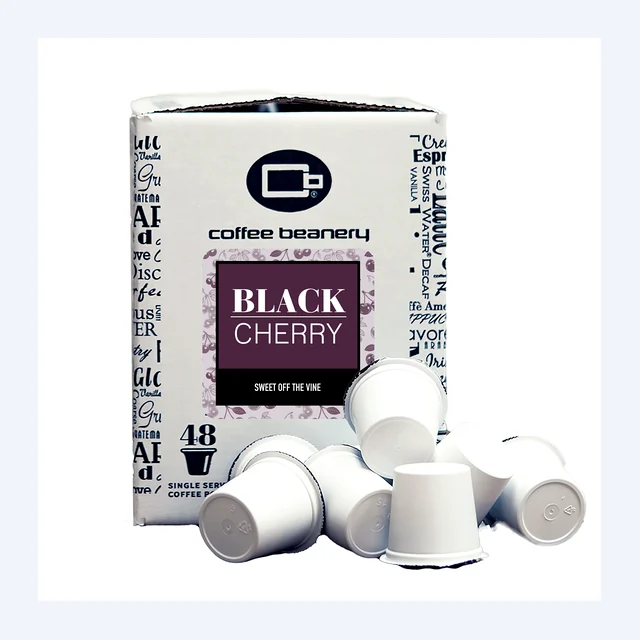 Black Cherry Flavored Coffee Pods | Bulk