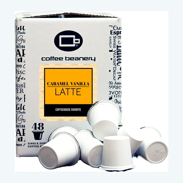 Caramel Vanilla Latte Flavored Coffee Pods | Bulk