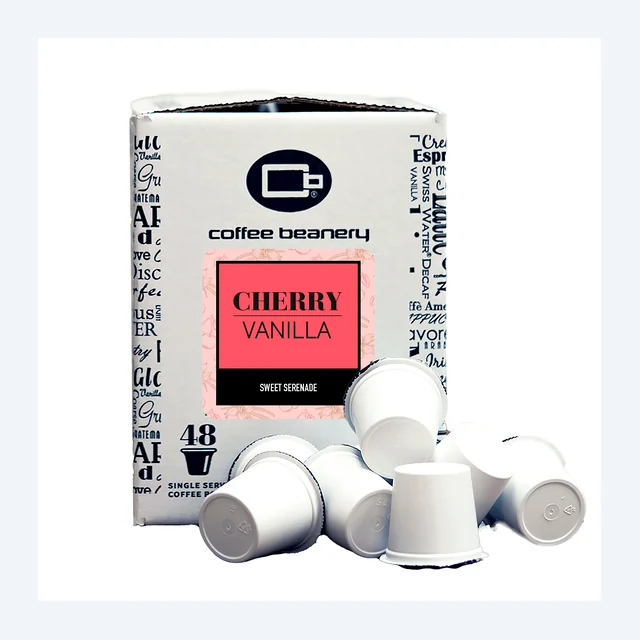 Cherry Vanilla Flavored Coffee Pods | Bulk
