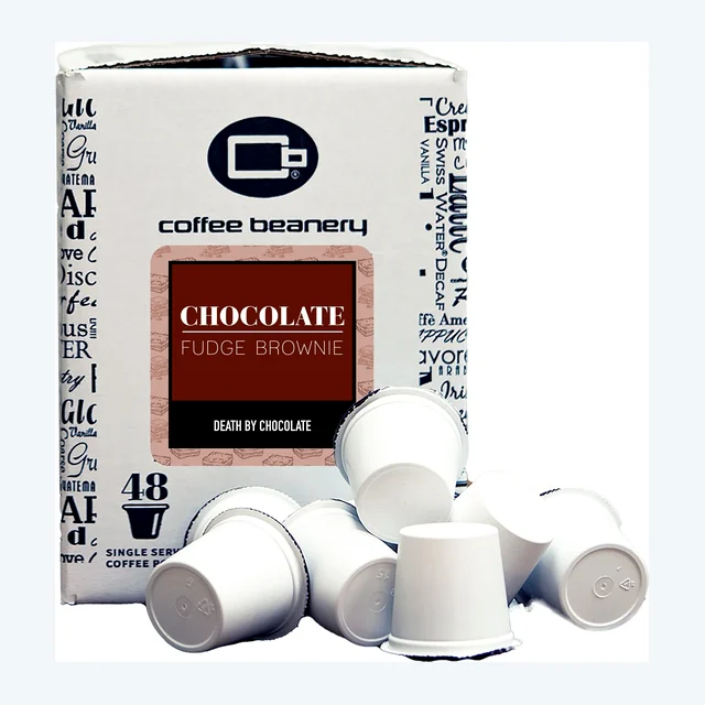 Chocolate Fudge Brownie Flavored Coffee Pods | Bulk