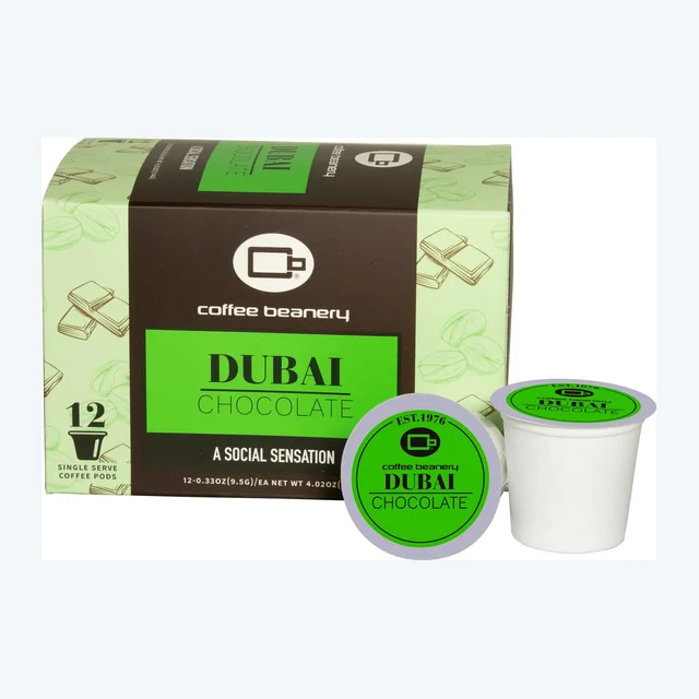 Dubai Chocolate Flavored Coffee Pods