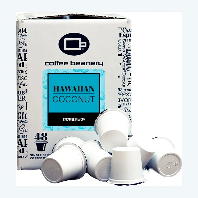 Hawaiian Coconut Flavored Coffee Pods | Bulk