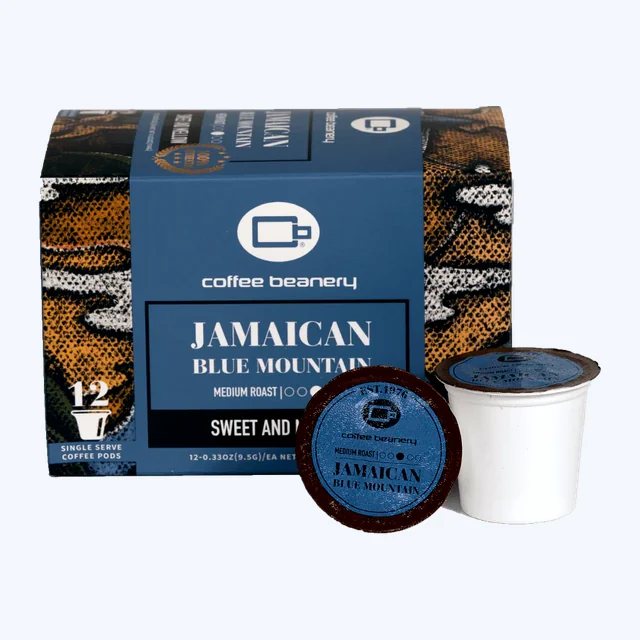 Jamaican Blue Mountain Specialty Coffee Pods | 100% Authentic