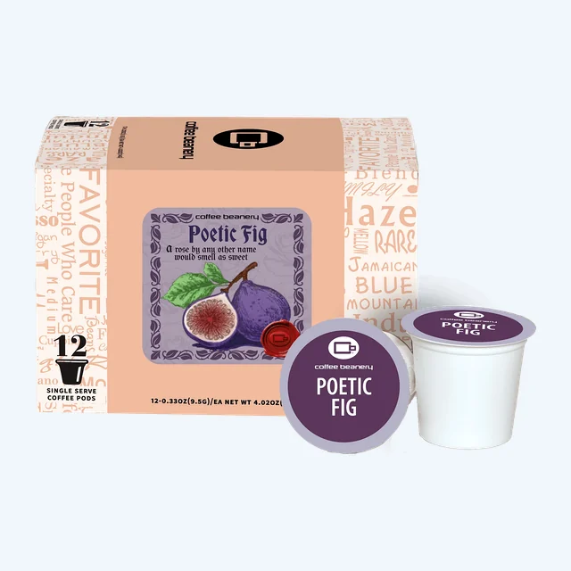 Poetic Fig Flavored Coffee Pods | April 2026