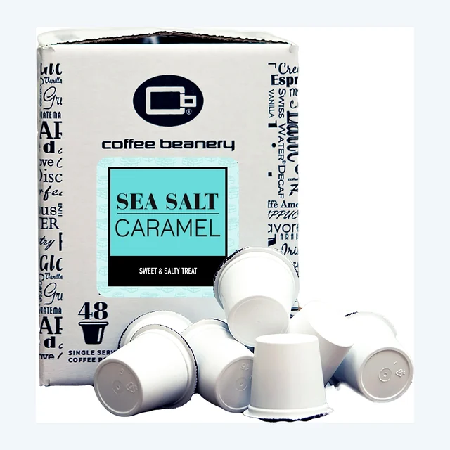 Sea Salt Caramel Flavored Coffee Pods | Bulk