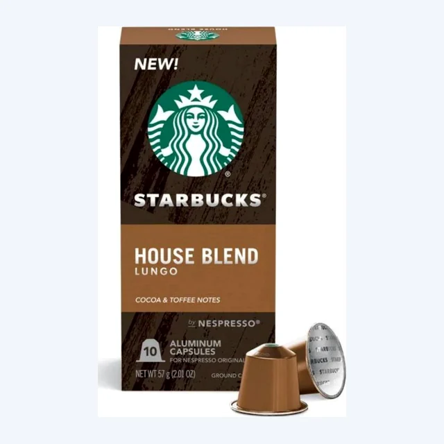 Starbucks House Blend, Box of 10 Nespresso Capsules