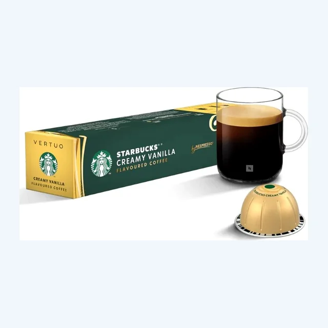 Starbucks Vanilla, Box of 10 Vertuo Capsules