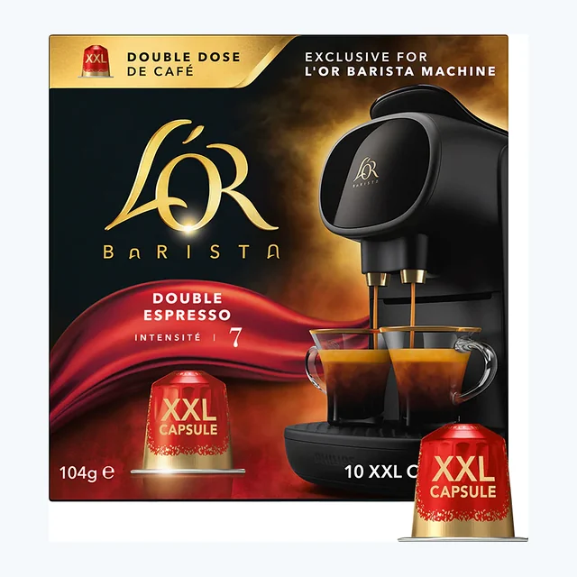 L'OR Barista Double Espresso XXL Coffee Pods 1x10