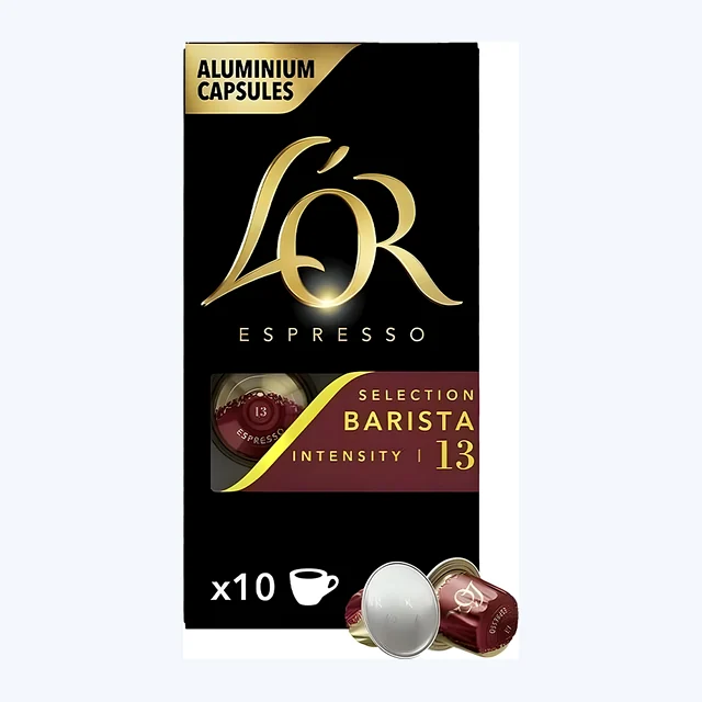 L'OR Barista Espresso Coffee Capsules 1x10 Nespresso Compatible