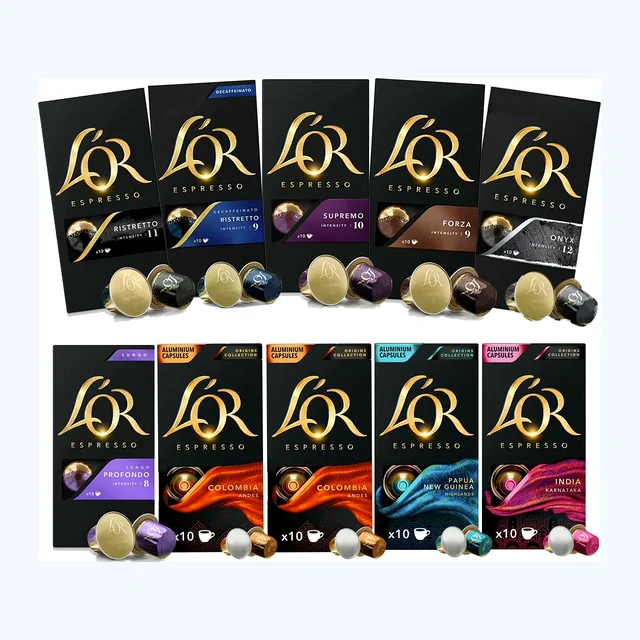 L'OR Espresso 10x10's Bundle