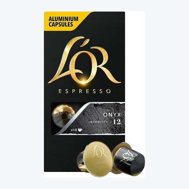 L'OR Onyx Espresso Coffee Capsules 1x10 Nespresso Compatible