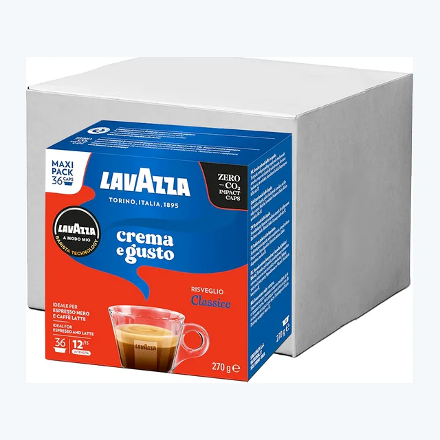 Lavazza A Modo Mio Crema E Gusto Maxi Pack Coffee Pods 10x36
