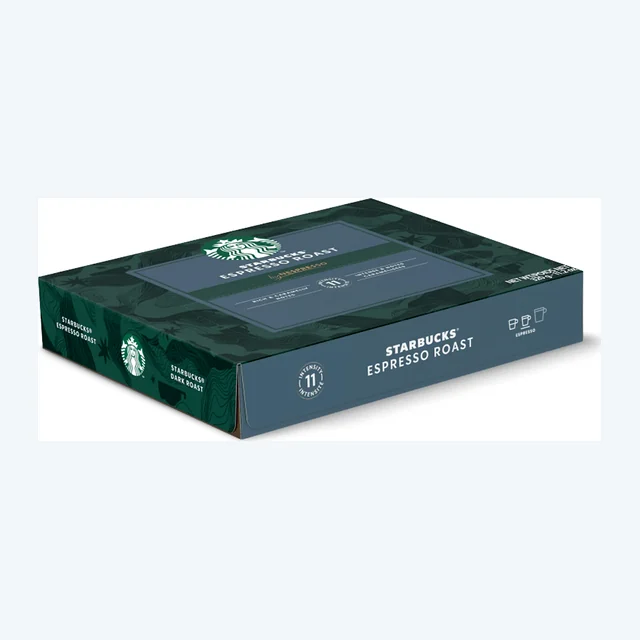 Nespresso Professional Starbucks Espresso Roast Coffee Capsules 1x50