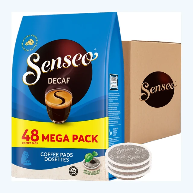 Senseo Decaf Coffee Pads 10x48