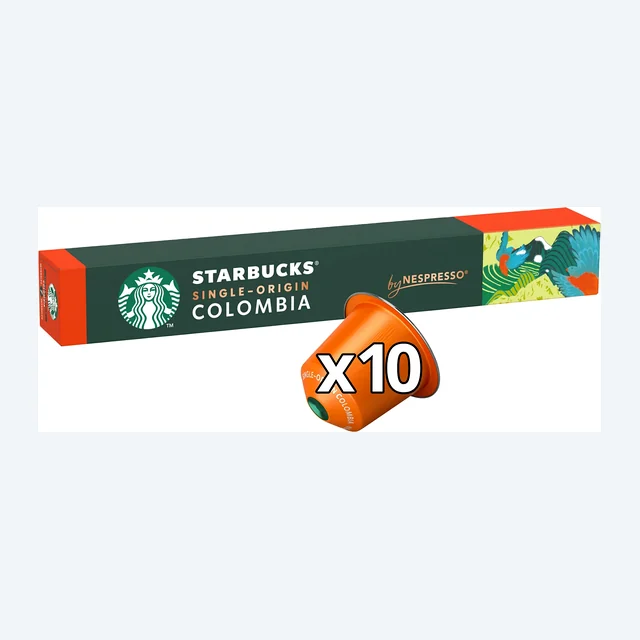 Starbucks By Nespresso Colombia 1x10 Coffee Capsules