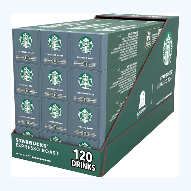 Starbucks By Nespresso Espresso Roast 12x10 Coffee Capsules