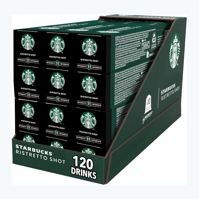Starbucks By Nespresso Ristretto Shot 12x10 Coffee Capsules