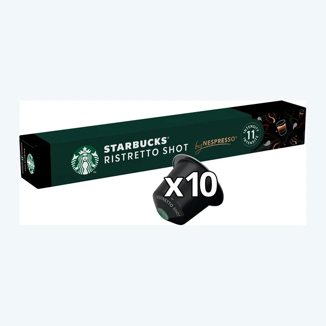 Starbucks By Nespresso Ristretto Shot 1x10 Coffee Capsules