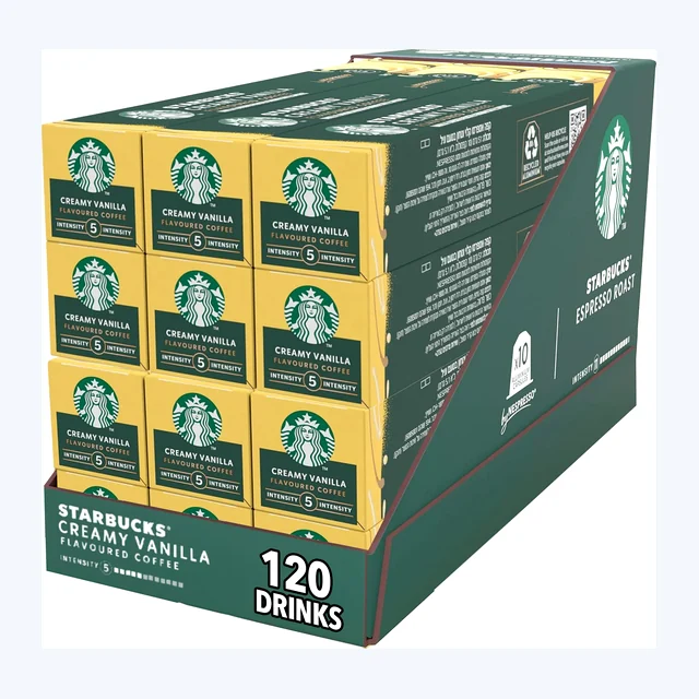 Starbucks By Nespresso Vanilla 12x10 Coffee Capsules