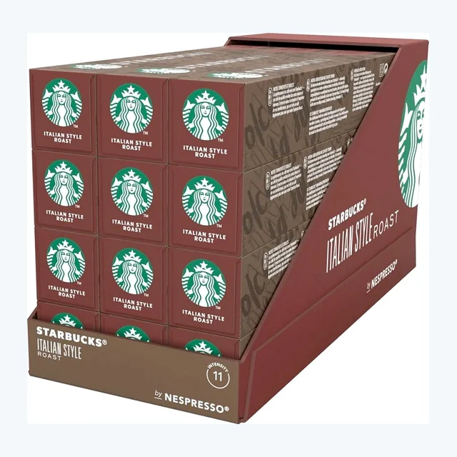 Starbucks Nespresso Italian Style 12x10 Coffee Capsules