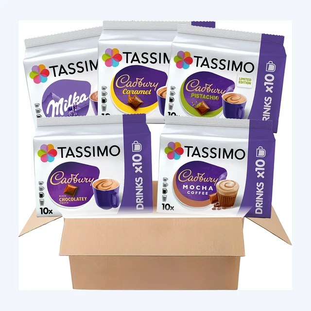 Tassimo Chocolate Variety Pack 50 Drinks