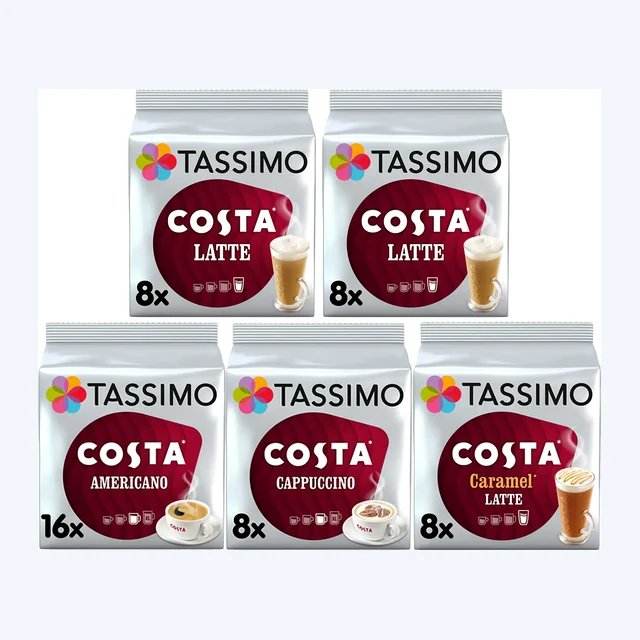 Tassimo Costa Pods Variety Pack 56 Drinks