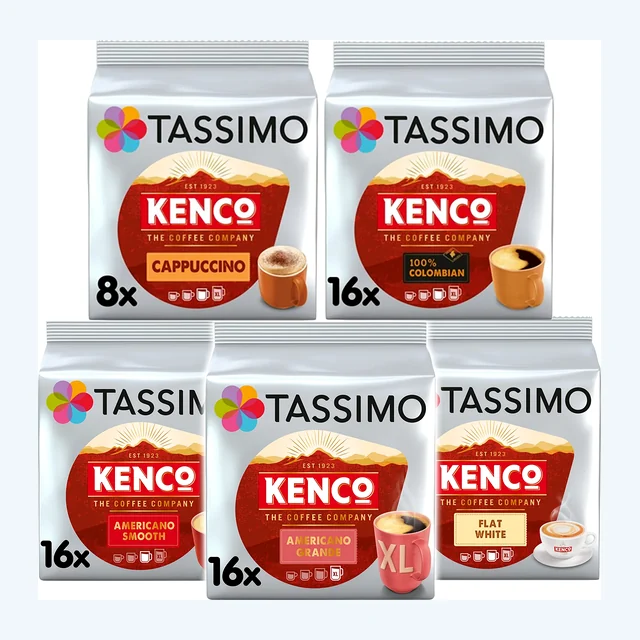 Tassimo Kenco Variety Pack 64 Drinks