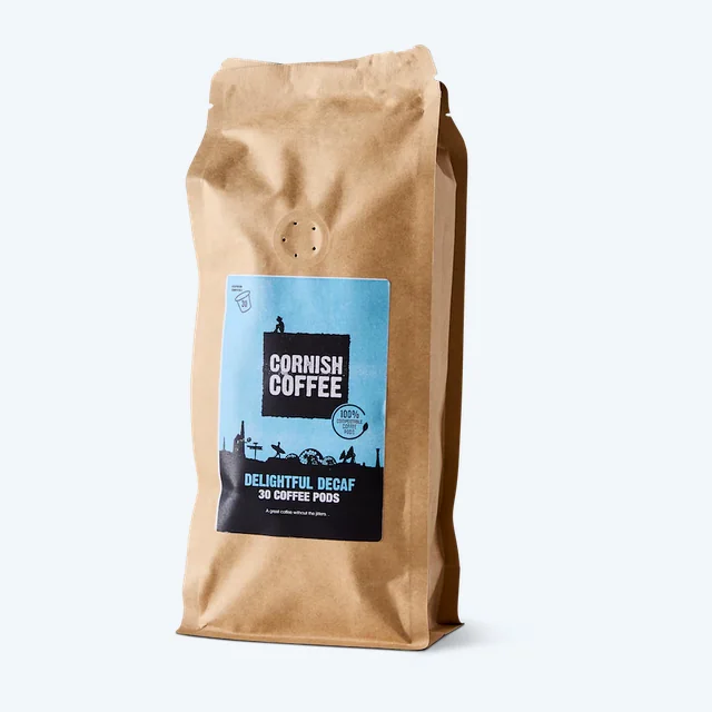 Delightful Decaf Cornish Coffee Pods - 30 Capsules