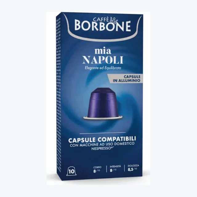 Caffè Borbone Miscela Mia Napoli 10 Capsule Compatibili Nespresso®