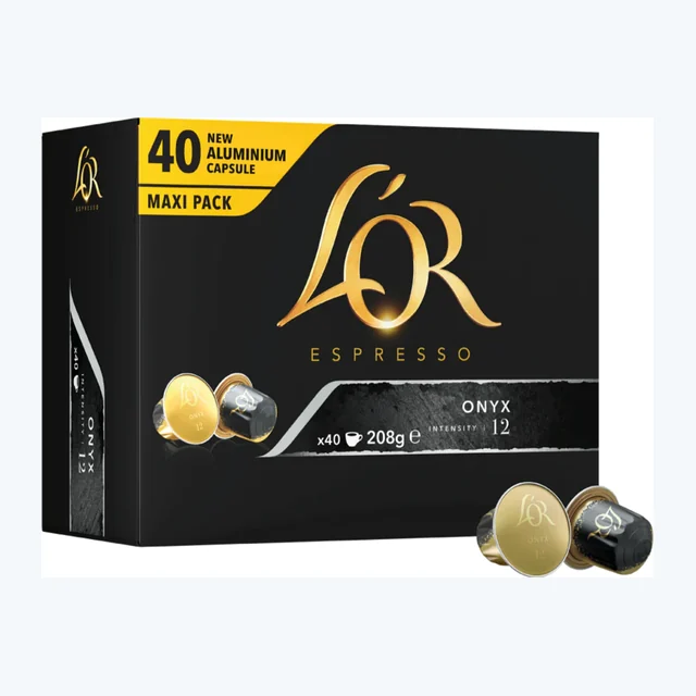 Caffè L'Or Miscela Onyx 40 Capsule Compatibili Nespresso®