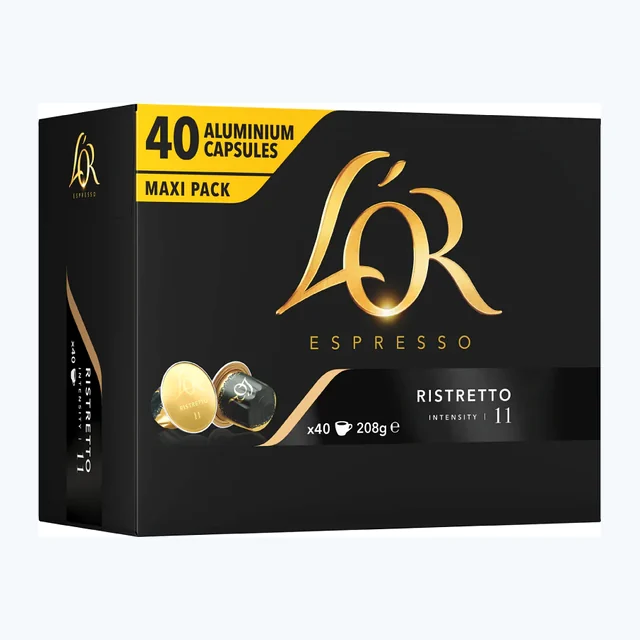 Caffè L'Or Miscela Ristretto 40 Capsule Compatibili Nespresso®