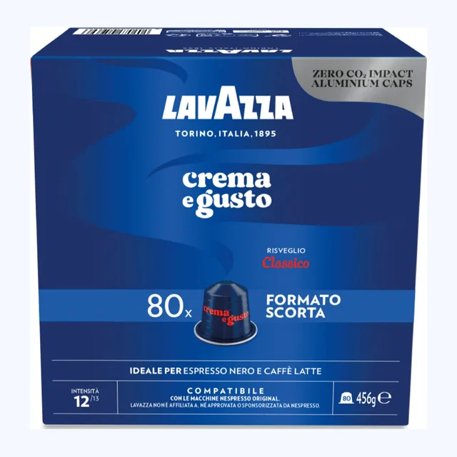 Caffè Lavazza Miscela Classico 80 Capsule Compatibili Nespresso®