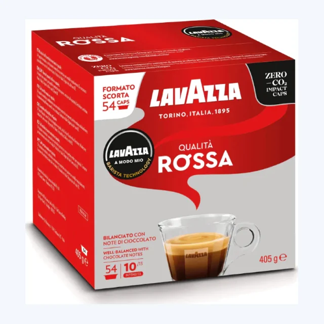 Caffè Lavazza Miscela Qualità Rossa 54 Capsule Compatibili A Modo Mio®
