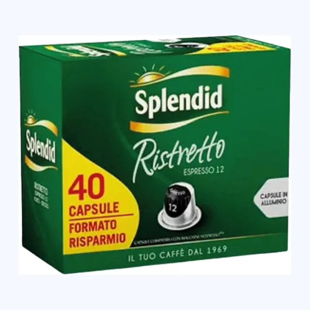 Caffè Splendid Miscela Ristretto 40 Capsule Compatibili Nespresso®