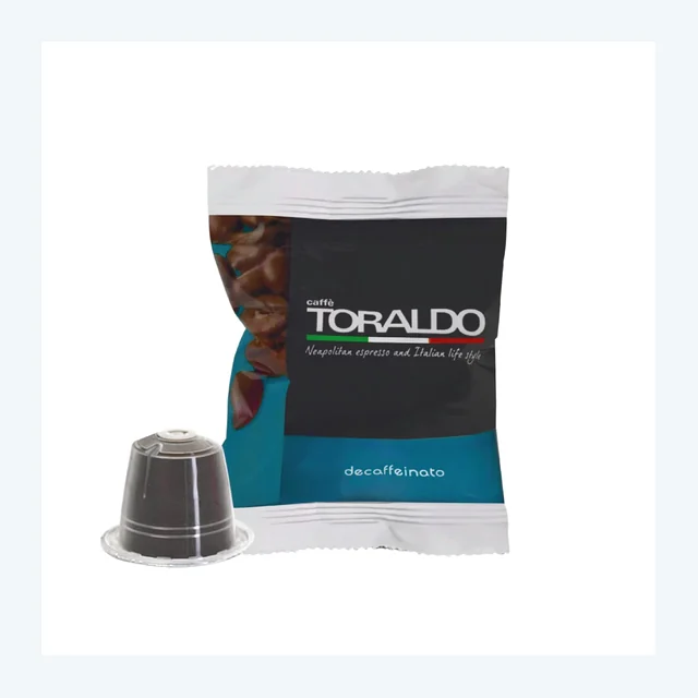 Caffè Toraldo Miscela Decaffeinato 100 Capsule Compatibili Nespresso®