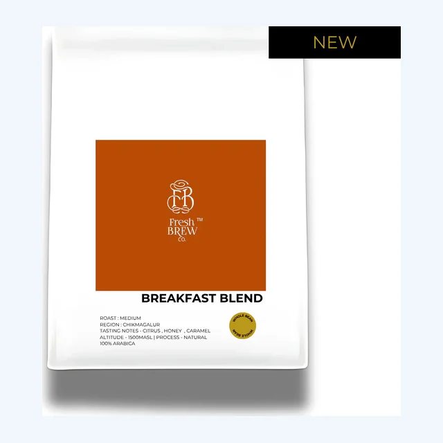 BREAKFAST BLEND | MEDIUM ROAST | 250 GRAMS