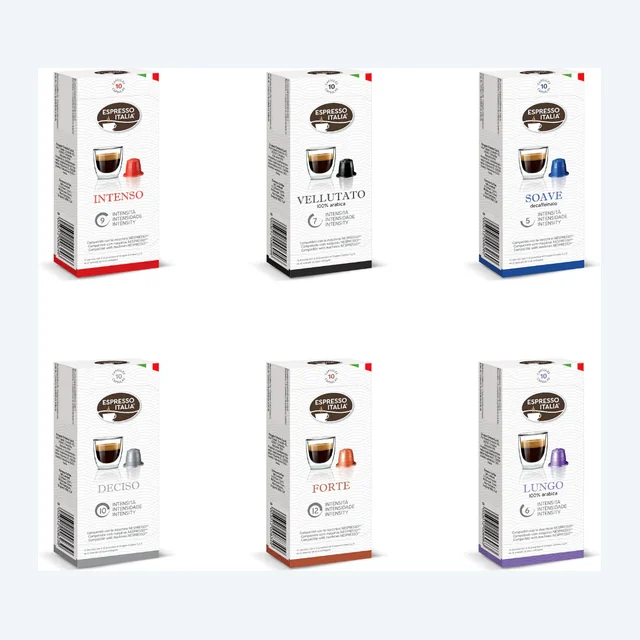 Espresso Italia Variety Pack Nespresso® Compatible Coffee Pods - 100 Pods