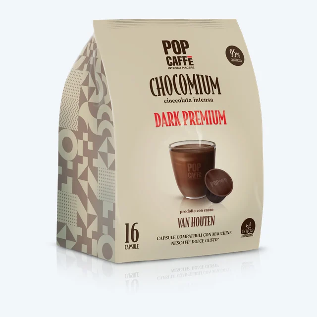 Chocomium By Van Houten - Dark Premium - 16 Pods