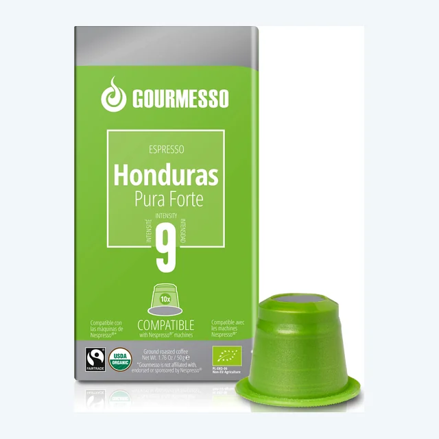 Honduras Pura Forte - (Organic & Fairtrade) - 10 Pods