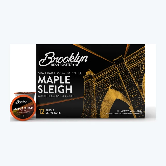 Maple Sleigh Flavored Coffee - 12 Pods