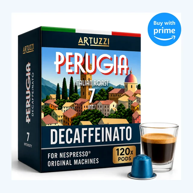 Perugia - Decaf Espresso - 120 Pods