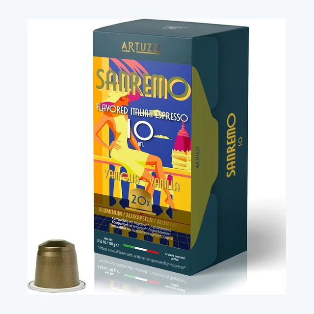 Sanremo - Vanilla Espresso - 20 Pods