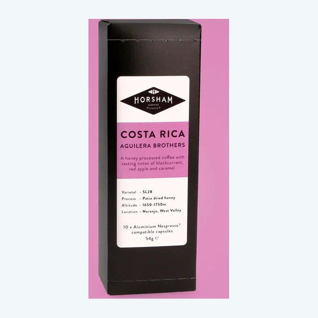 Costa Rica Coffee Capsules - reduced to clear