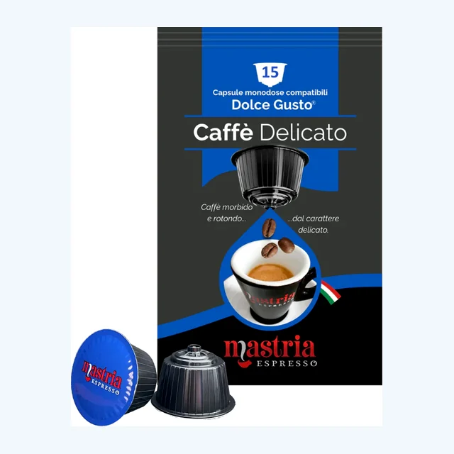 CAFFÈ "Gusto delicato" - 15 Capsule Compatibili DOLCE GUSTO