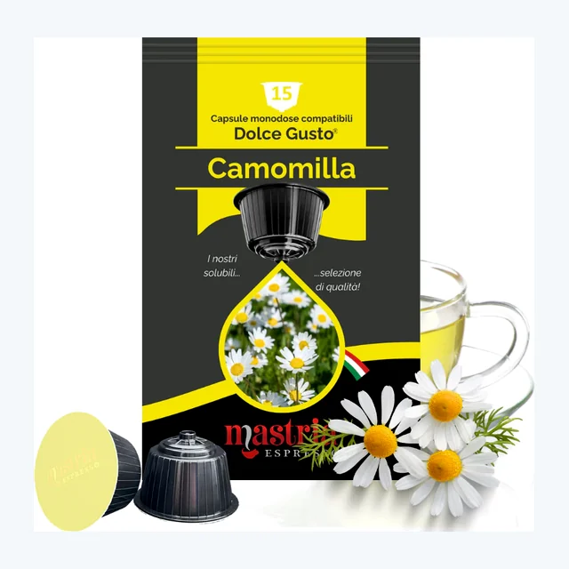 CAMOMILLA - 15 Capsule Compatibili DOLCE GUSTO