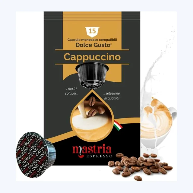 CAPPUCCINO - 15 Capsule Compatibili DOLCE GUSTO