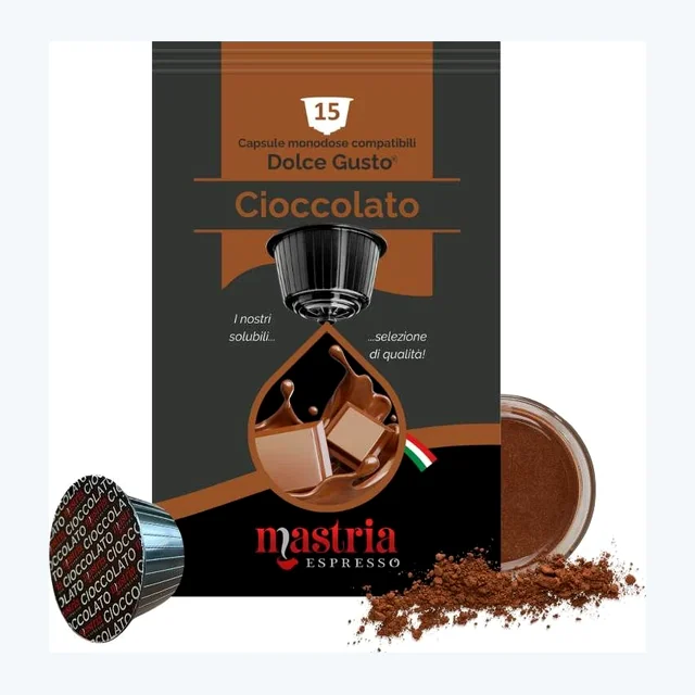 CIOCCOLATO - 15 Capsule Compatibili DOLCE GUSTO